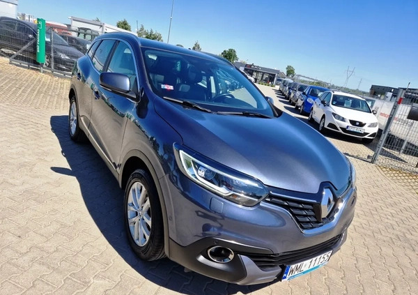Renault Kadjar cena 57990 przebieg: 139000, rok produkcji 2017 z Lubań małe 781